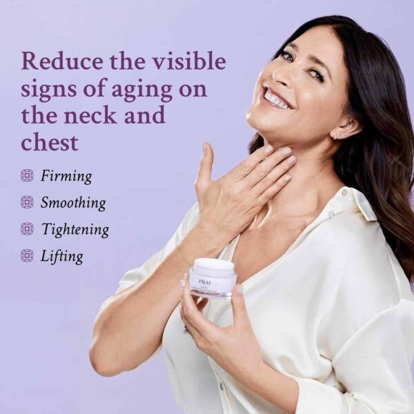 PRAI Neck Creme for Tightening & Firming Beauty | Neck Firming Cream That Boosts Elasticity | Cruelty & Paraben-Free Vegan Neck Tightening Cream | Nec - Image 2