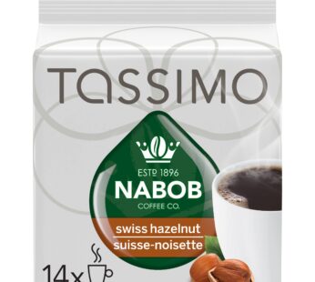 Tassimo Nabob Swiss Hazelnut Coffee – 14 T Discs / Servings