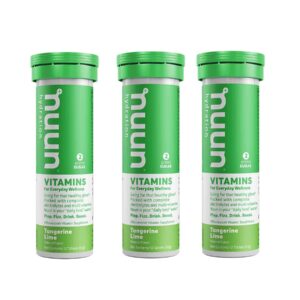 Nuun Vitamins: Tangerine Lime Daily Hydration Supplement (3 Tubes of 12 Tabs)3 - Image 1