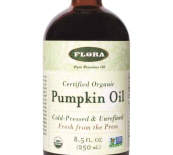 Flora Pumpkin Oil Certified Organic 8.5 oz
