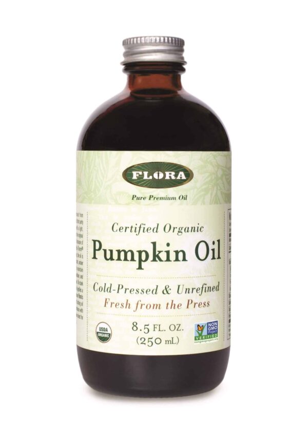 Flora Pumpkin Oil Certified Organic 8.5 oz