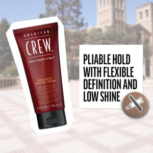 American Crew Men's Hair Styling Cream, Like Hair Gel with Firm Hold with Low Shine, 3.3 Fl Oz - Image 4