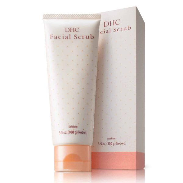 DHC Facial Scrub, Gentle Exfoliating Scrub, Creamy Microbead-Free Cleanser, Smooth, Hydrating, Clearer-Looking Complexion, Ideal for All Skin Types, 3 - Image 2
