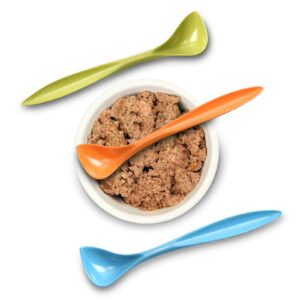 PetBonus 3-Pack Pet Food Can Spoon?Dog Cat Food Spoons, Long Handle Special Curved Design for Dog Cat Food Can Spoons - Image 6