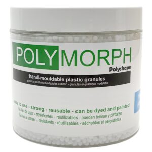 Polyshape Polymorph Hand moldable Plastic 16oz tub [plastimake, thermoplastic] - Image 1