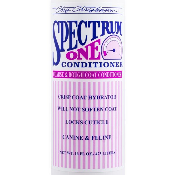 Chris Christensen Spectrum One Dog Conditioner, Coarse and Rough Coat, Groom Like a Professional, Repairs and Protects, Maintains Inner Cortex Hydrati - Image 3