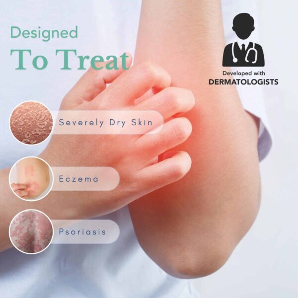 THERAPLEX Emollient Cream for Dry Skin - No Parabens or Preservatives, Noncomedogenic, Fragrance-free, Dermatologist Recommended - Long-lasting Moistu - Image 2
