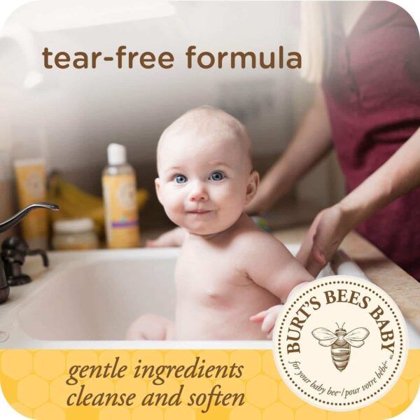 Burt's Bees Baby Shampoo & Wash, Fragrance, 12 Fl Oz - Image 2
