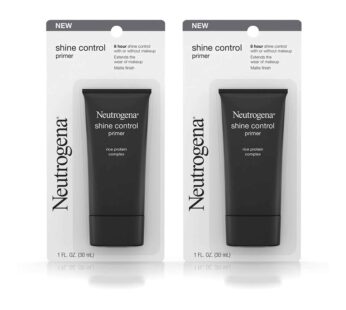Neutrogena Shine Control Mattifying Liquid Face Primer for Oily Skin, Lightweight, Non-Comedogenic and Non-Greasy Pore and Makeup Primer with Oil-Abso