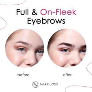 Marie-Jos? & Co Dark Brown Eyebrow Powder - Effortless All-Day Brow Beauty - Image 4