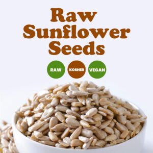 Food to Live Sunflower Seeds, 5 Pounds ? Non-GMO Verified, Kernels, No Shell, Kosher, Raw, Vegan, Sirtfood, Bulk - Image 5