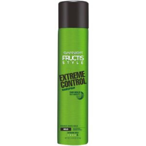 Garnier Fructis Style Control Anti-Humidity Hairspray, Extreme Hold, No Color, Fruit, 8.25 Oz - Image 1