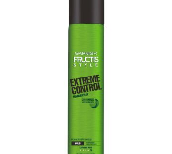 Garnier Fructis Style Control Anti-Humidity Hairspray, Extreme Hold, No Color, Fruit, 8.25 Oz