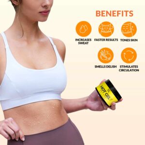 Hot Vita Hot Gel ? Sweat Cream Workout Enhancer Belly Slimming Gel (6 oz) - Image 2