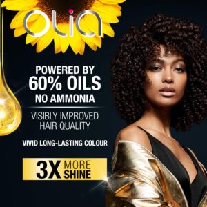 Garnier Olia Ammonia-Free Brilliant Color Oil-Rich Permanent Hair Color, 5.3 Medium Golden Brown (Pack of 1) Brown Hair Dye (Packaging May Vary) - Image 3