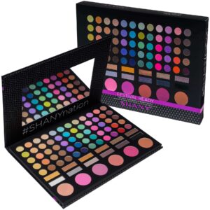 SHANY Festival Ready Palette - Highly Pigmented Blendable Eye shadows, Makeup Blush and Face powder Makeup Kit with 78 Colors - Makeup Palette - Image 2