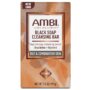 Ambi Skincare Black Soap with Shea Butter, 3.5 Oz (Pack of 6)