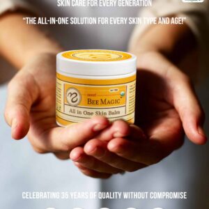 Sweet Bee Naturals - Sweet Bee Magic, All In One Healing Organic Skin Balm. Organic Skin Aid, Small Batch Crafted in USA, Certified Organic, All Natural Skin Aid- 2 Ounce Jar - Image 7