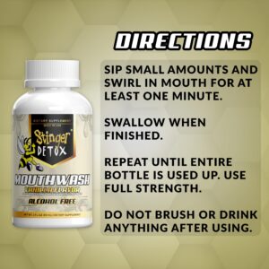 Stinger Detox Mouthwash 2 Fluid Ounce - Image 4