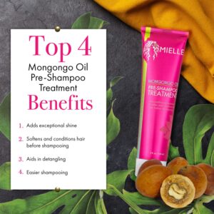 Mielle Organics Mongongo Oil Pre-Shampoo Treatment, 5 Ounces - Image 3