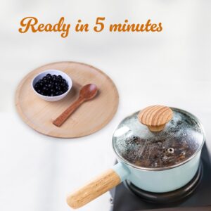 WuFuYuan Boba Tapioca Pearl, Black Sugar Flavor, Ready in 5 Minutes, 8.8 Oz. (3 Packs) - Image 5