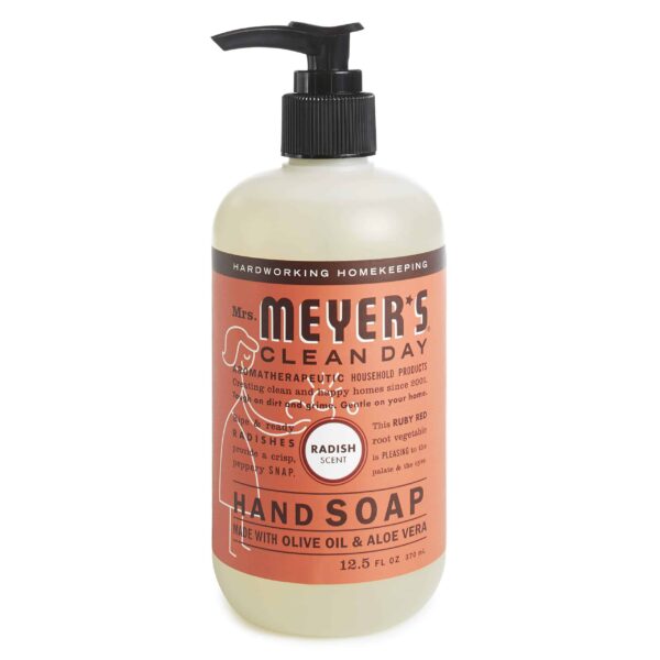 MRS. MEYER'S CLEAN DAY Liquid Hand Soap, Radish Scent (12.5 Fl Oz (Pack of 2)) - Image 2