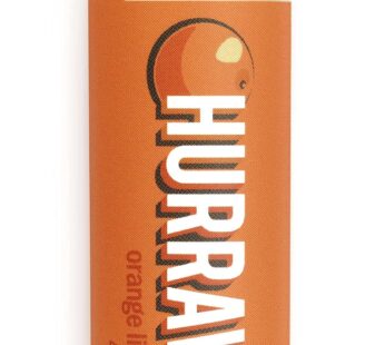 Hurraw! Orange Lip Balm: Organic, Certified Vegan, Cruelty and Gluten Free. Non-GMO, 100% Natural Ingredients. Bee, Shea, Soy and Palm Free. Made in U