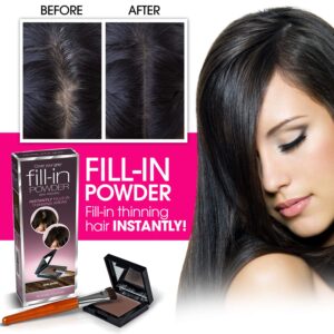 Cover Your Gray Hair Color Touch-Up Stick - Dark Brown (2-Pack) - Image 7