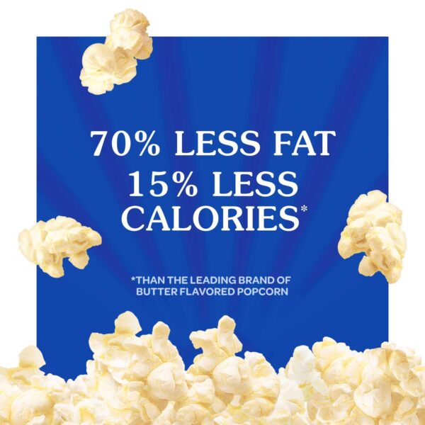 ACT II Light Butter Microwave Popcorn Bags, 6-Count (Pack of 6) - Image 2