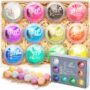 ArtNaturals Large Bath Bombs Gift Set kit ? (12 x 4 Oz / 113g) - Natural Handmade Essential Oil Spa Bubble bath bomb balls Fizzies for Relaxation Mois