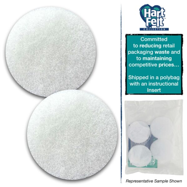 HartFelt Round Face Scrubber for Women | Reusable Facial Sponges for Daily Cleansing | Facial Exfoliating Pads for Removing Dead Skin, Dirt & Makeup | - Image 8