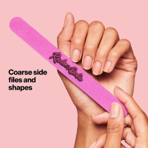 Revlon x Barbie Expert Nail Shapers, Quickly Shape and Smooth Normal to Hard Nails - Image 4