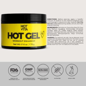 Hot Vita Hot Gel ? Sweat Cream Workout Enhancer Belly Slimming Gel (6 oz) - Image 6