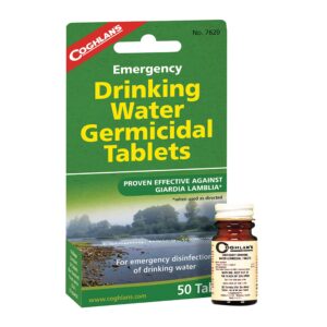 Coghlan's Drinking Water Tablets, 50 Tablets - Image 1