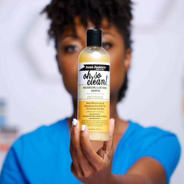 Aunt Jackie's Oh so Clean! Shampoo & Quench Leave-in Conditioner 12 Oz Each - Image 5