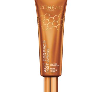 L’Oreal Paris Skincare Age Perfect Hydra-Nutrition All-Over Balm with Manuka Honey Extract and Nurturing Oils, to Soothe and Rescue Dry Skin, Paraben