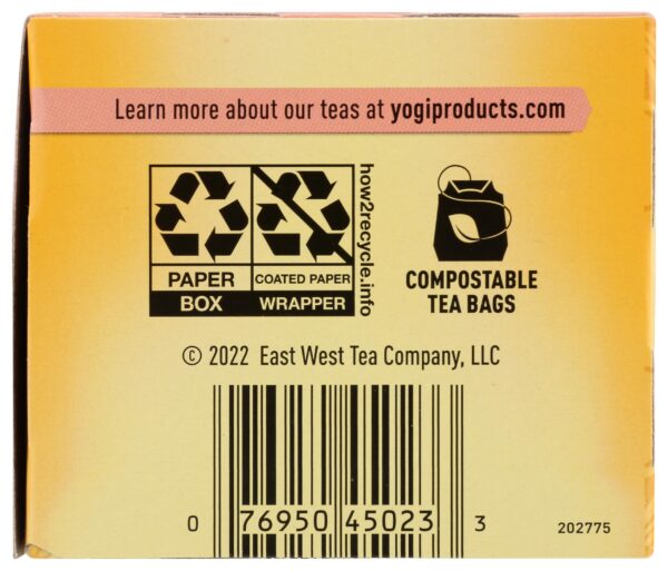 Yogi Tea, Peach DeTox, 16 Count - Image 8