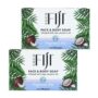 Coco Fiji Soap Bar for Face and Body Infused With Organic Coconut Oil, Fragrance Free, Essential Oil, Natural Soap for Moisturizing & Pore Purifying S