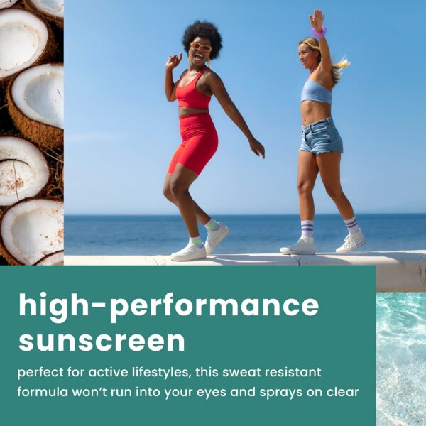 Hawaiian Tropic Everyday Active Clear Spray Sunscreen SPF 15, 6oz | Hawaiian Tropic Sunscreen SPF 15, Sunblock, Oxybenzone Free Sunscreen, Spray On Su - Image 7