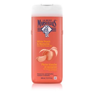 Le Petit Marseillais Extra Gentle Shower Gel White Peach & Nectarine 400 Ml, 13.5 Fluid Ounce - Image 1