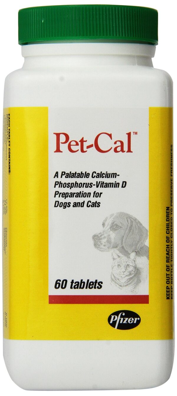 Zoetis Pet Cal Tabs 60CT