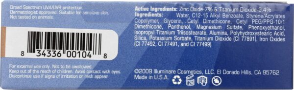 Illuminare, Moisturizing Mineral Foundation - 0.5 oz (Sienna Sun) - Image 2