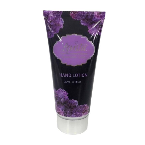 Spa Gift Basket with Lavender Fragrance and Lilac Color - Bath and Body Set Includes Shower Gel, Body Lotion, Hand Lotion, Bath Salt, Flower Sponge an - Image 4