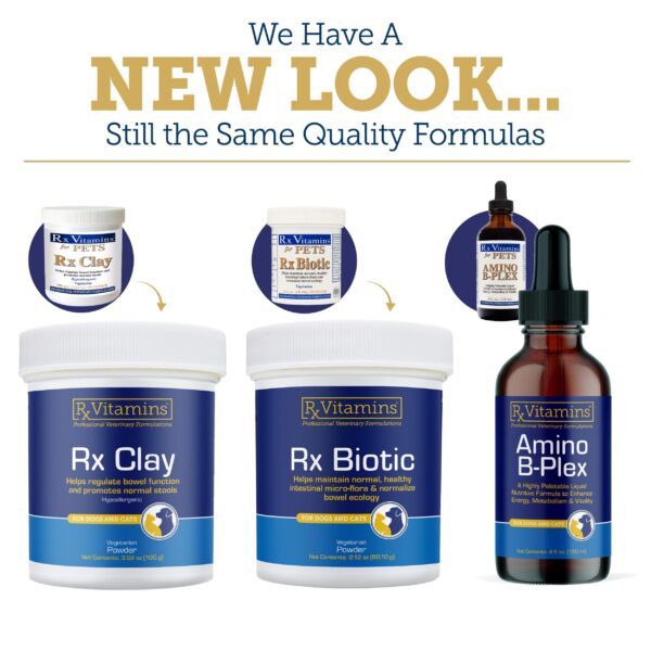 Rx Vitamins for Pets Immuno Support for Dogs & Cats - Immune System Support - Help Brain Function Bones Muscles Stress & Aging - 60 Caps - Image 2