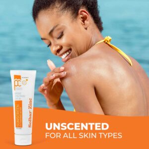 SOLBAR Sunscreen Zinc Unscented Transparent Cream SPF 38, 4 oz - Image 4