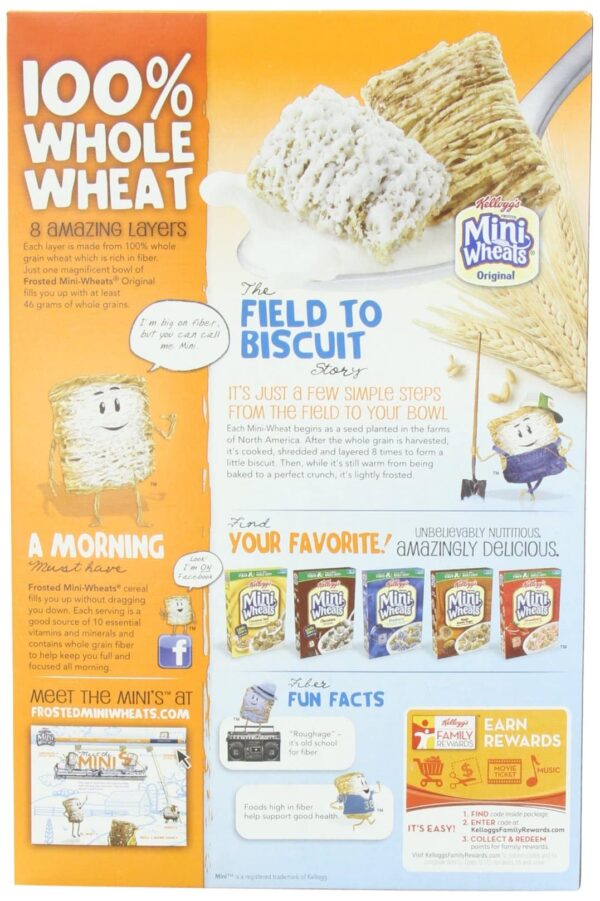 Kellogg's, Frosted Mini Wheats, Original Value Size, 24oz Box (Pack of 3) - Image 3