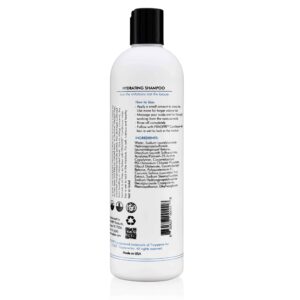 FRAGFRE Hydrating Sensitive Skin Shampoo 12 oz - Sulfate-Free, Fragrance-Free, Paraben-Free, Color-Safe, Hypoallergenic, Mild Hair Cleanser - Gluten-F - Image 6