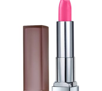 Maybelline New York Color Sensational Creamy Matte Lipstick, Electric Pink, 0.15 oz.