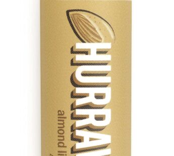 Hurraw! Almond Lip Balm: Organic, Certified Vegan, Cruelty and Gluten Free. Non-GMO, 100% Natural Ingredients. Bee, Shea, Soy and Palm Free. Made in U