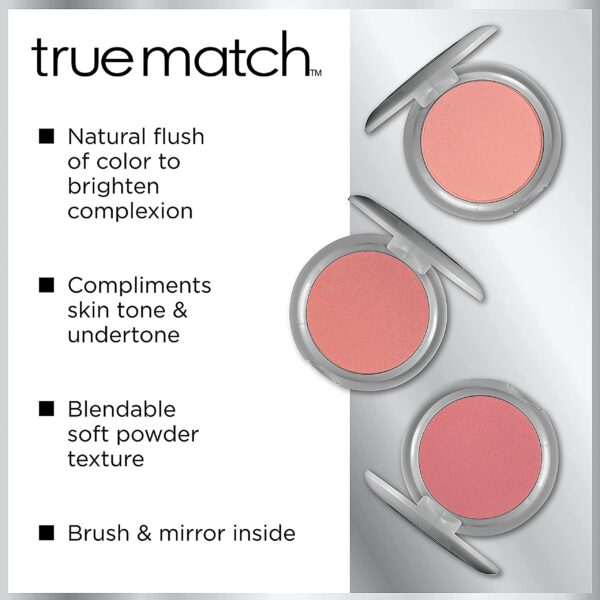 L'Oreal Paris True Match Super-Blendable Blush, Spiced Plum, 0.21 oz. - Image 9